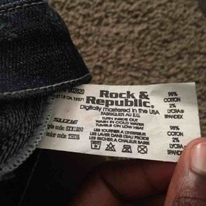 Rock & Republic Jeans